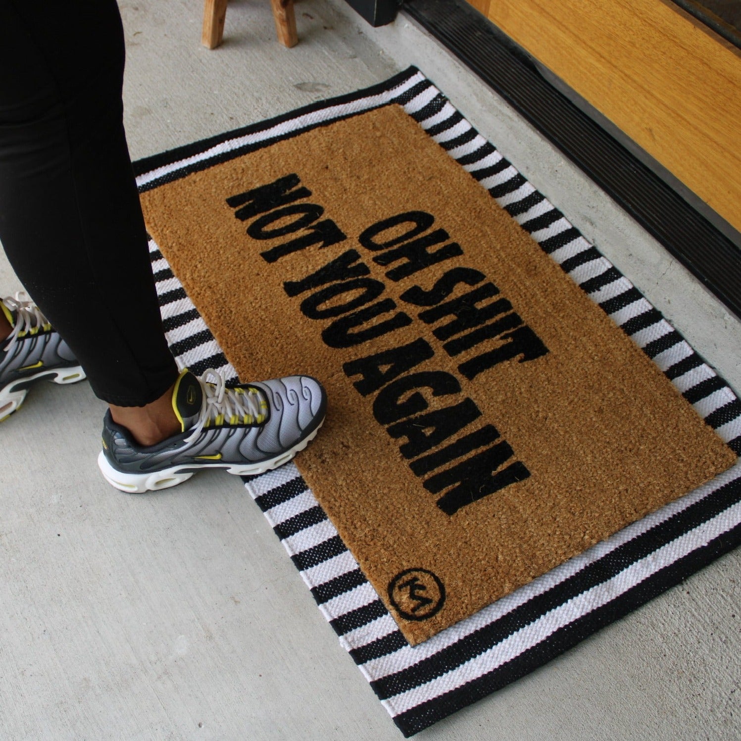 OH SHIT NOT YOU AGAIN MAT – Kicky Mats