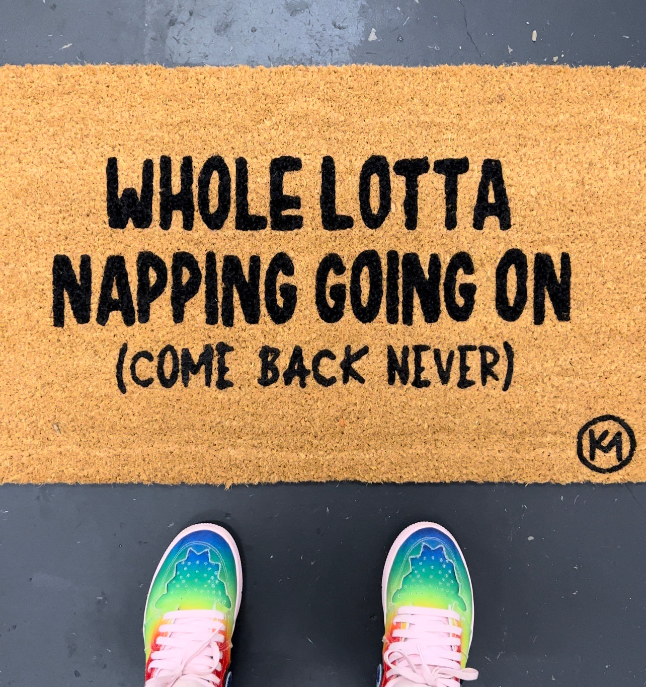 WHOLE LOTTA NAPPING GOING ON MAT