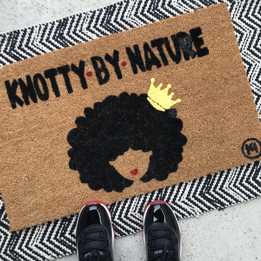 KNOTTY BY NATURE MAT