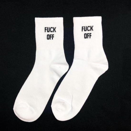 FUCK OFF SOCKS Kicky Mats