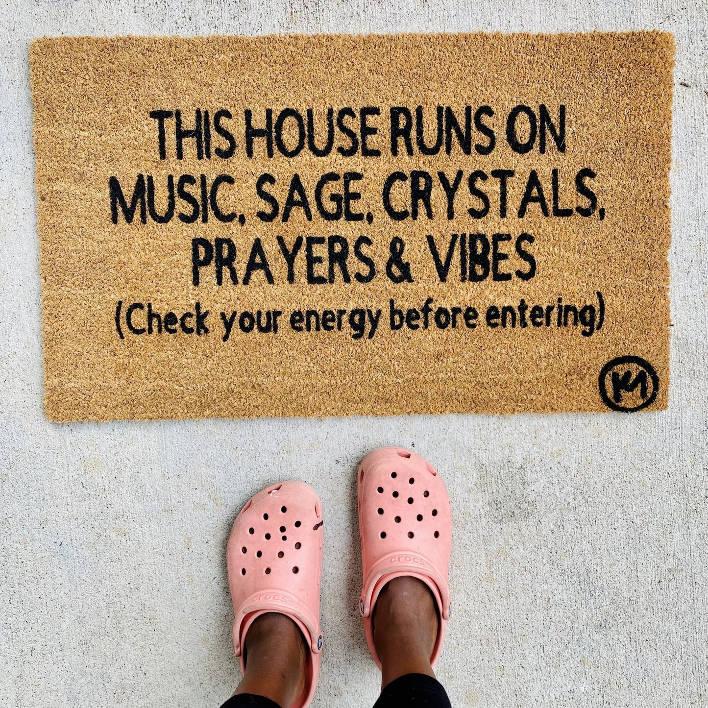 THIS HOME RUNS ON MUSIC MAT