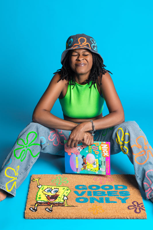 SPONGEBOB SQUAREPANTS™️ x KICKY MATS GOOD VIBES ONLY MAT