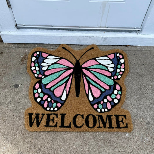 BUTTERFLY WELCOME MAT *LIMITED EXCLUSIVE*