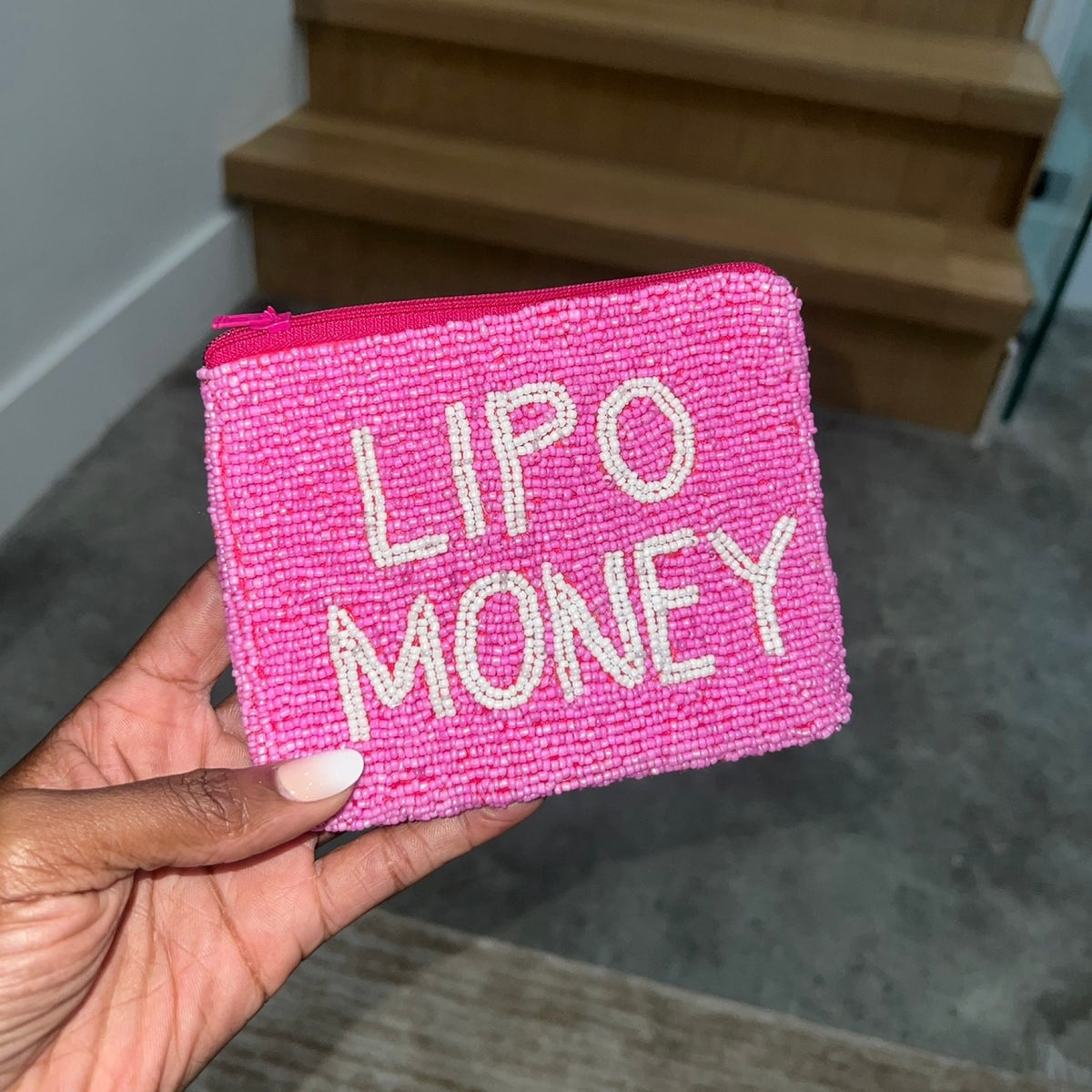LIPO MONEY BEADED COIN PURSE