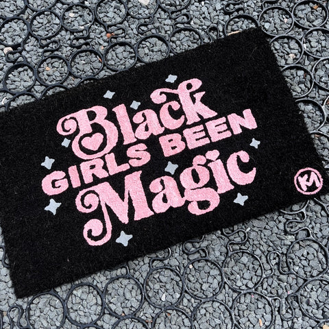 BLACK GIRL MAGIC MAT – Kicky Mats