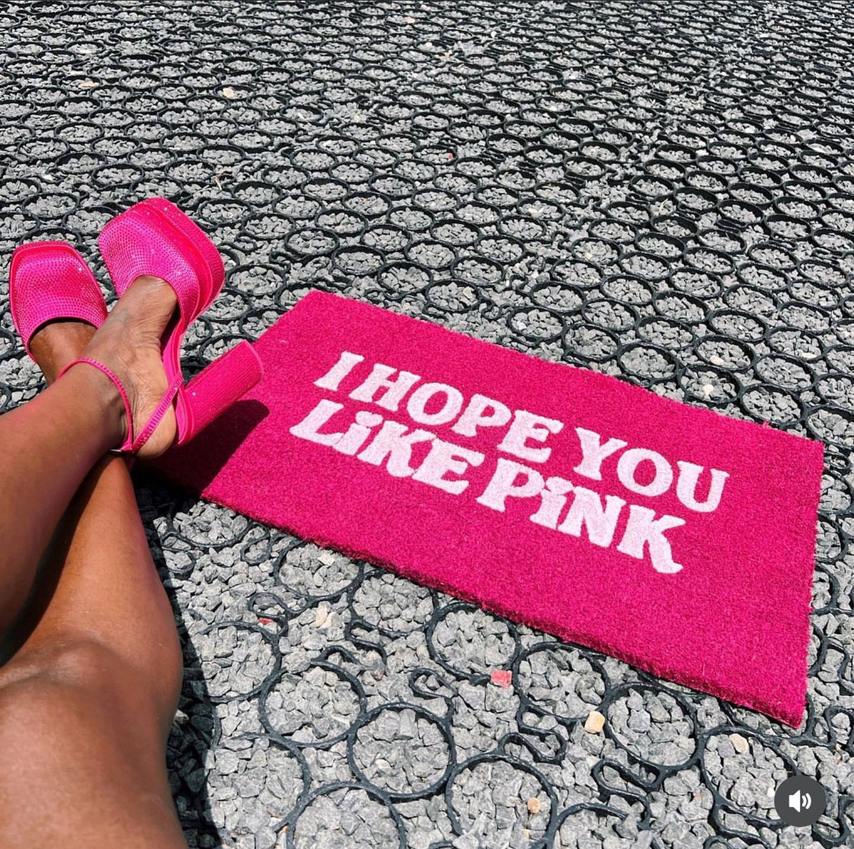 I HOPE YOU LIKE PINK MAT