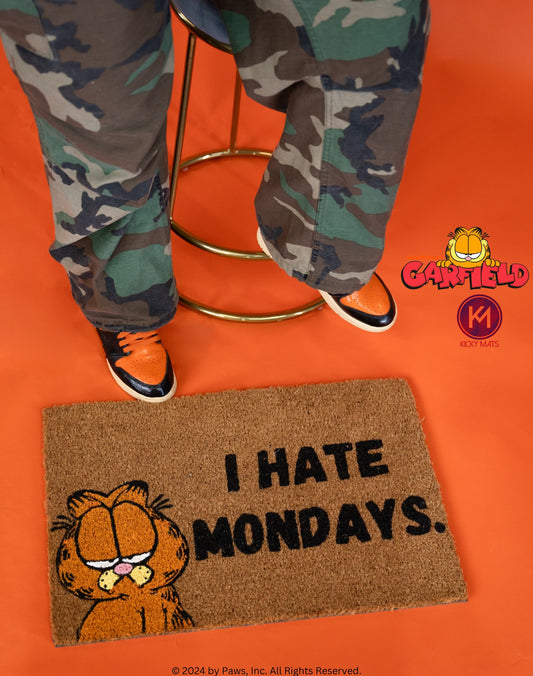 GARFIELD™️ x KICKY MATS I HATE MONDAYS MAT
