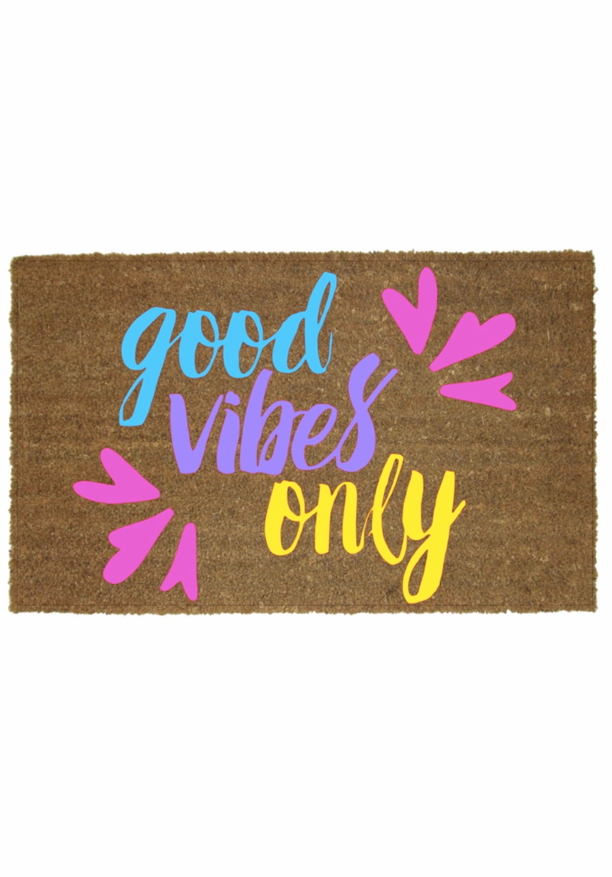GOOD VIBES ONLY MAT