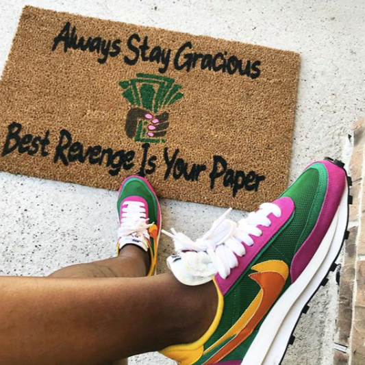 ALWAYS STAY GRACIOUS MAT