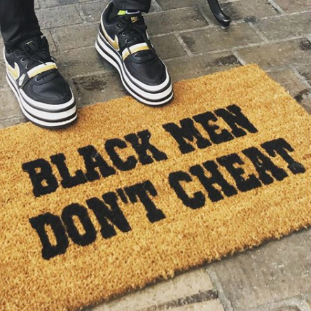 BLACK MEN DON’T CHEAT MAT