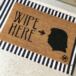 WIPE HERE MAT