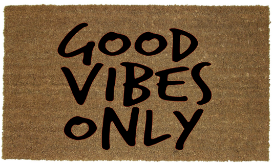 GOOD VIBES MAT