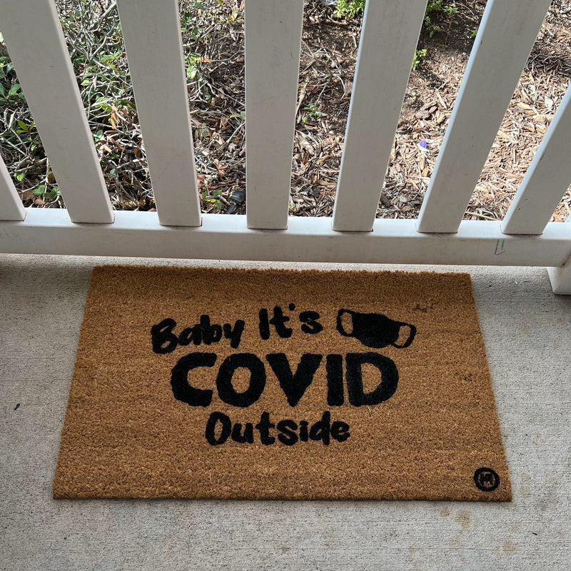 BABY ITS COVID OUTSIDE MAT