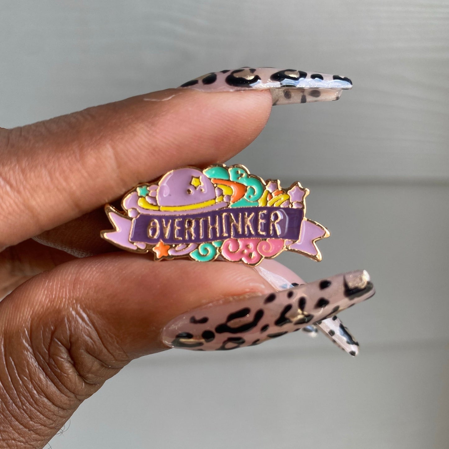 OVERTHINKER PIN