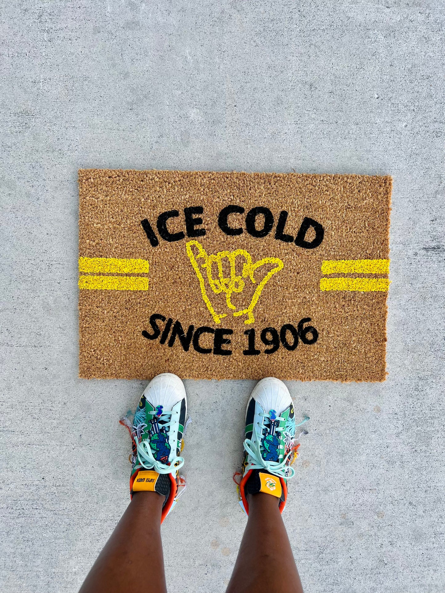 ICE COLD SINCE 1906 MAT
