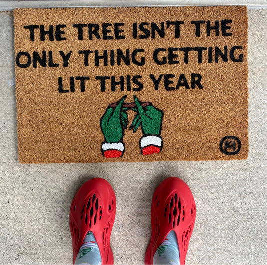 THE TREE ISN’T THE ONLY THING GETTING LIT THIS YEAR MAT LITMAS