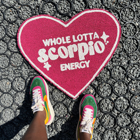WHOLE LOTTA ZODIAC ENERGY MAT (CHOOSE YOUR SIGN)