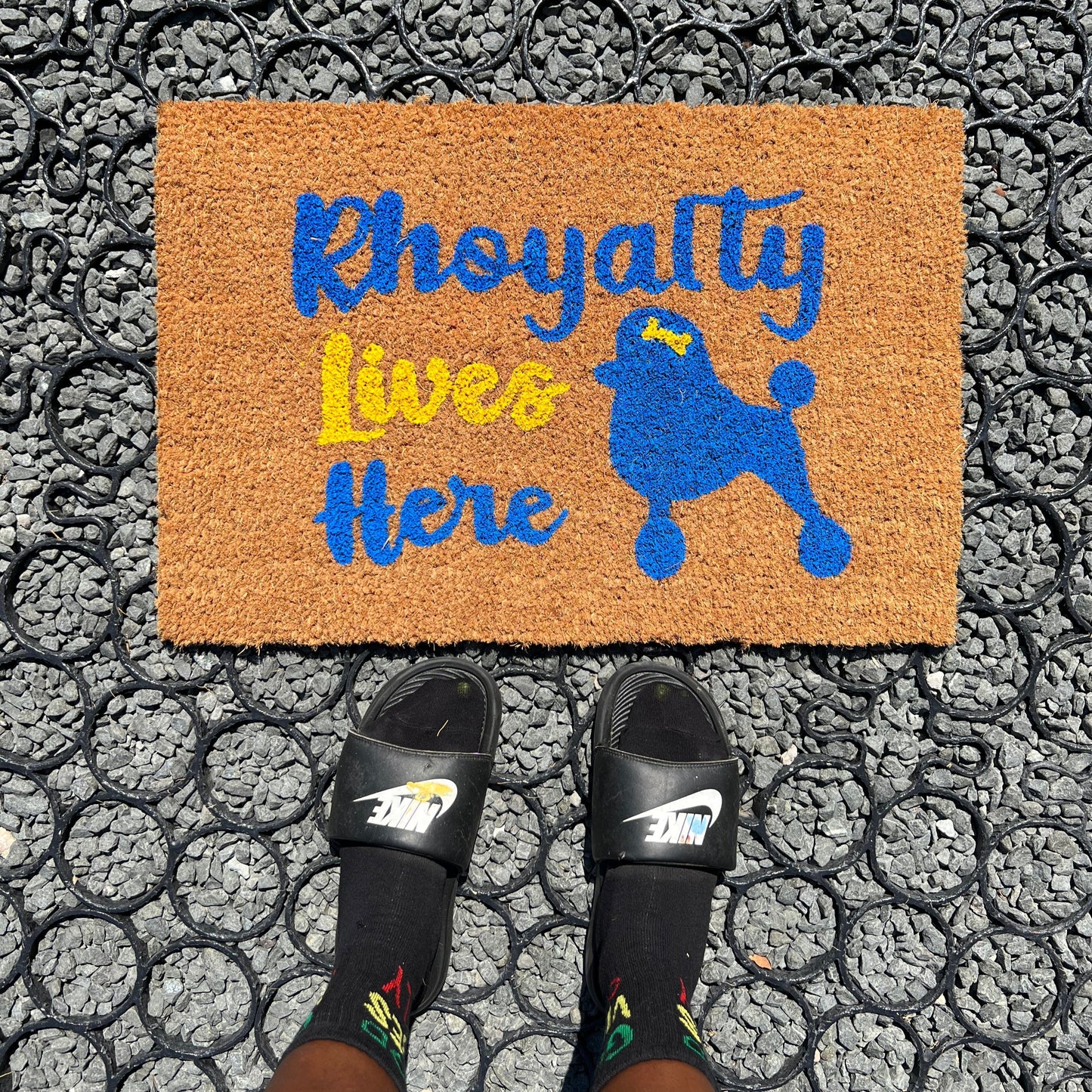 RHOYALTY LIVES HERE MAT