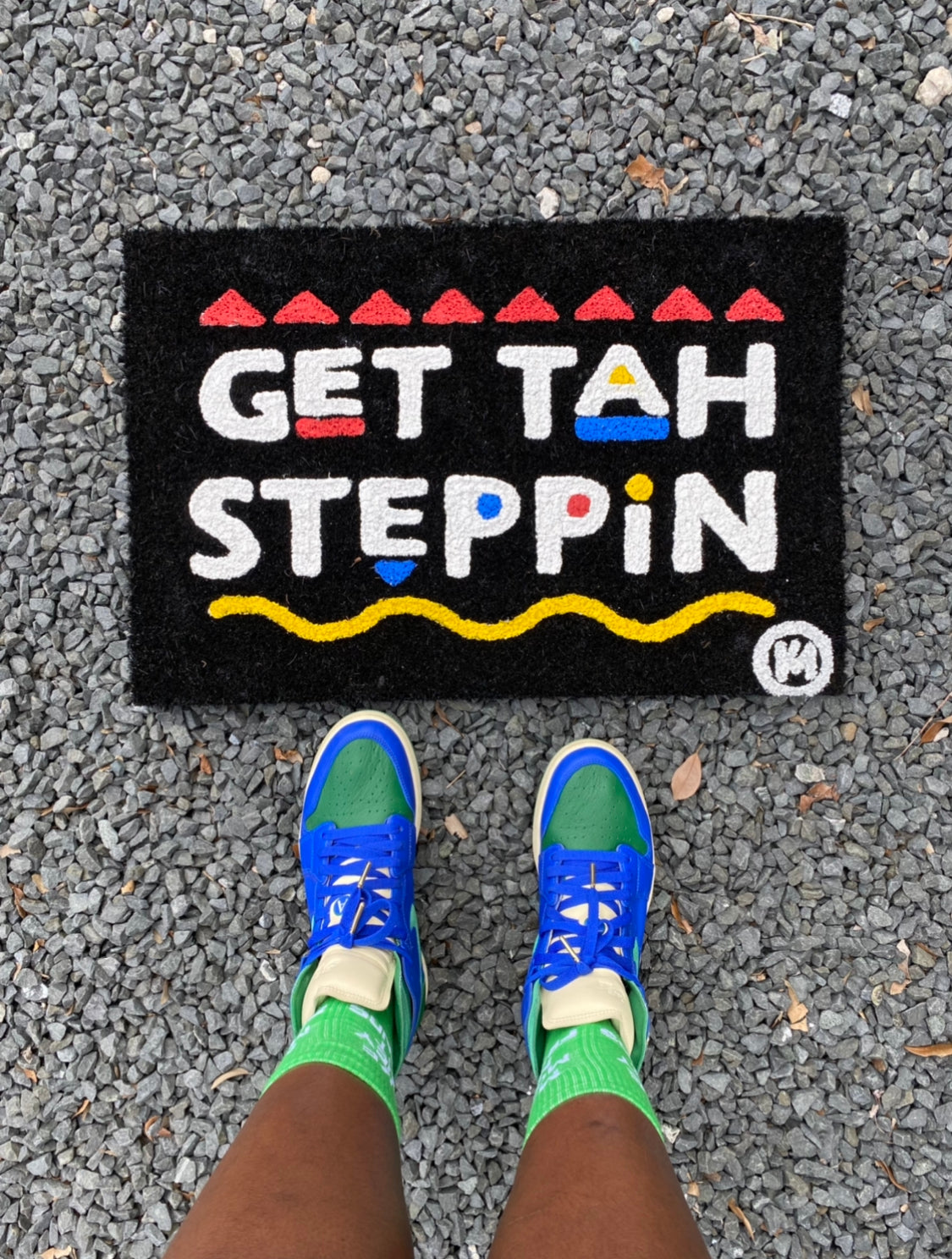 GET TAH STEPPIN MAT