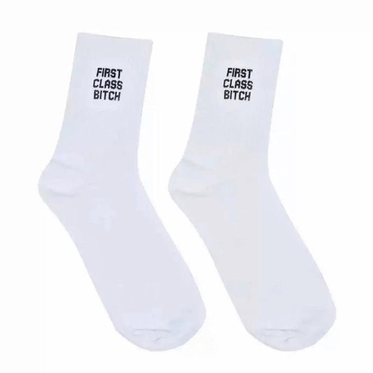 FIRST CLASS BITCH SOCKS