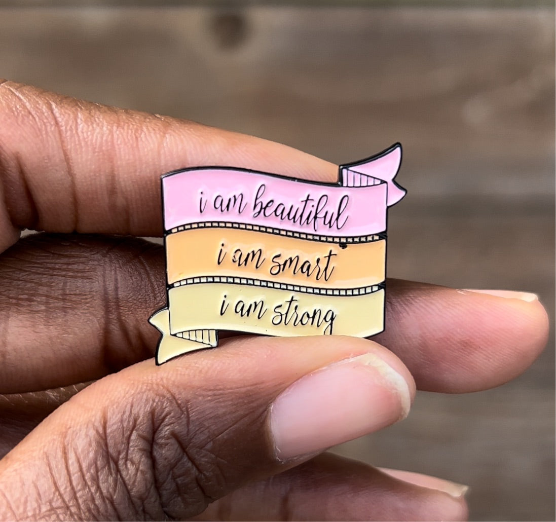 I AM BEAUTIFUL PIN