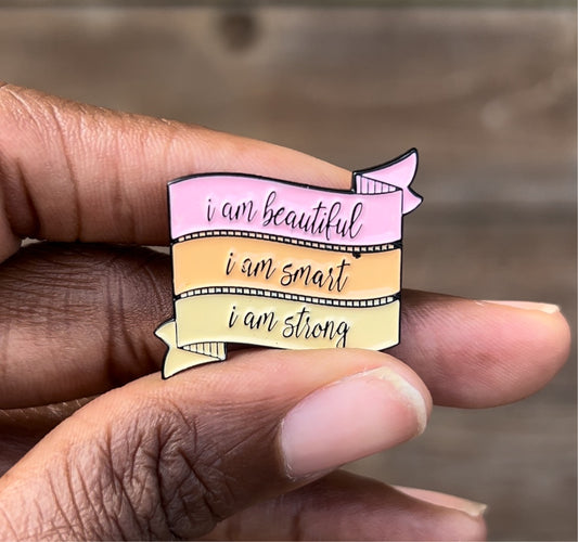 I AM BEAUTIFUL PIN
