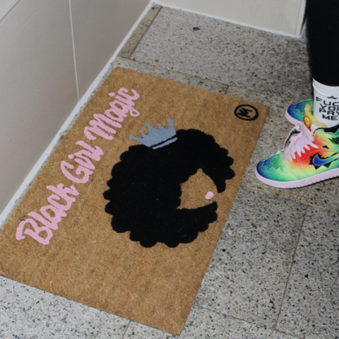 BLACK GIRL MAGIC MAT – Kicky Mats