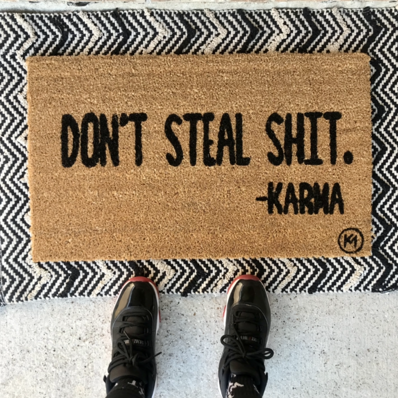 DON’T STEAL MAT