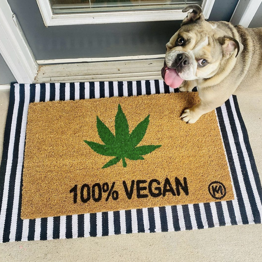 100% VEGAN CANNABIS MAT
