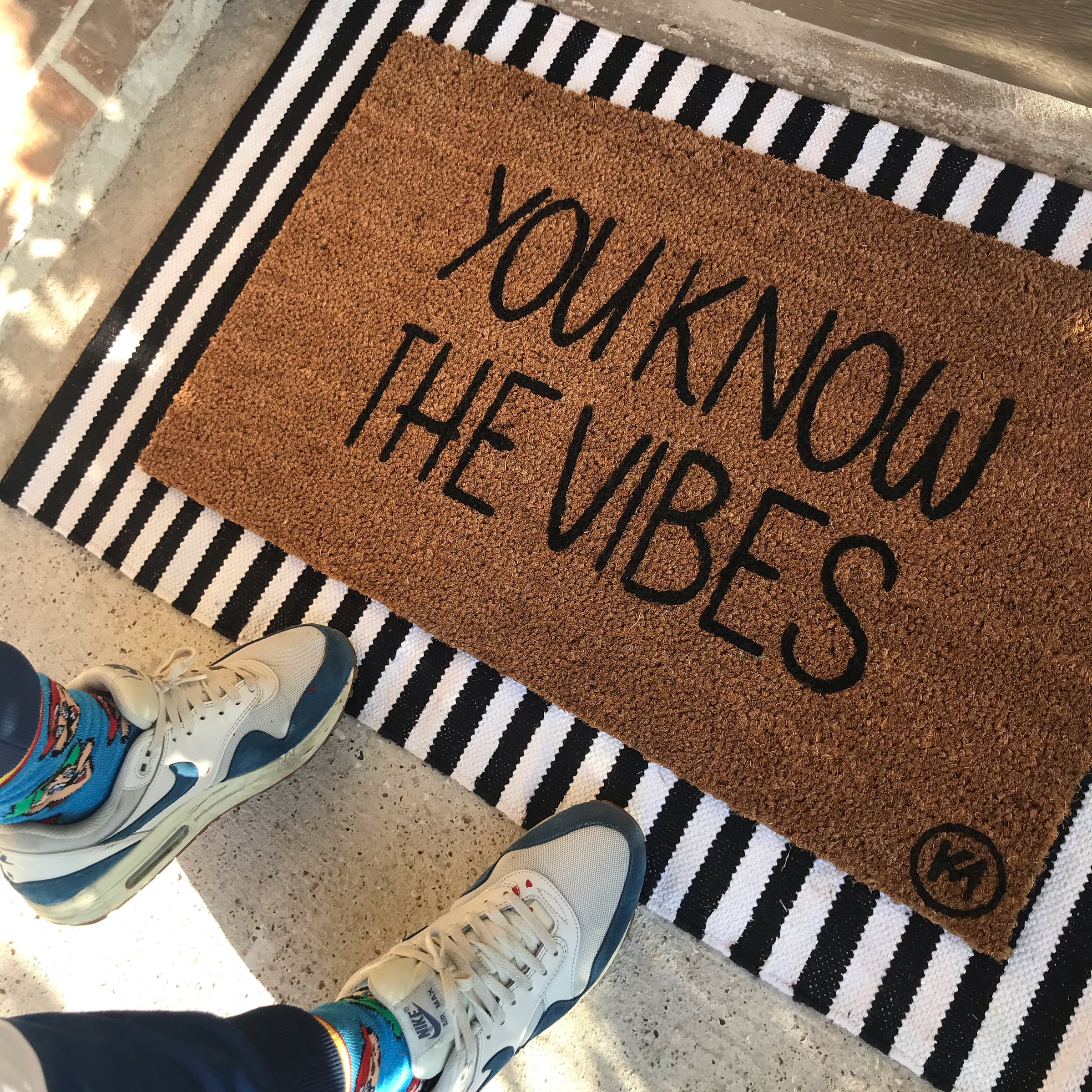 Good Vibes Only, Welcome Mat, Funny Doormat