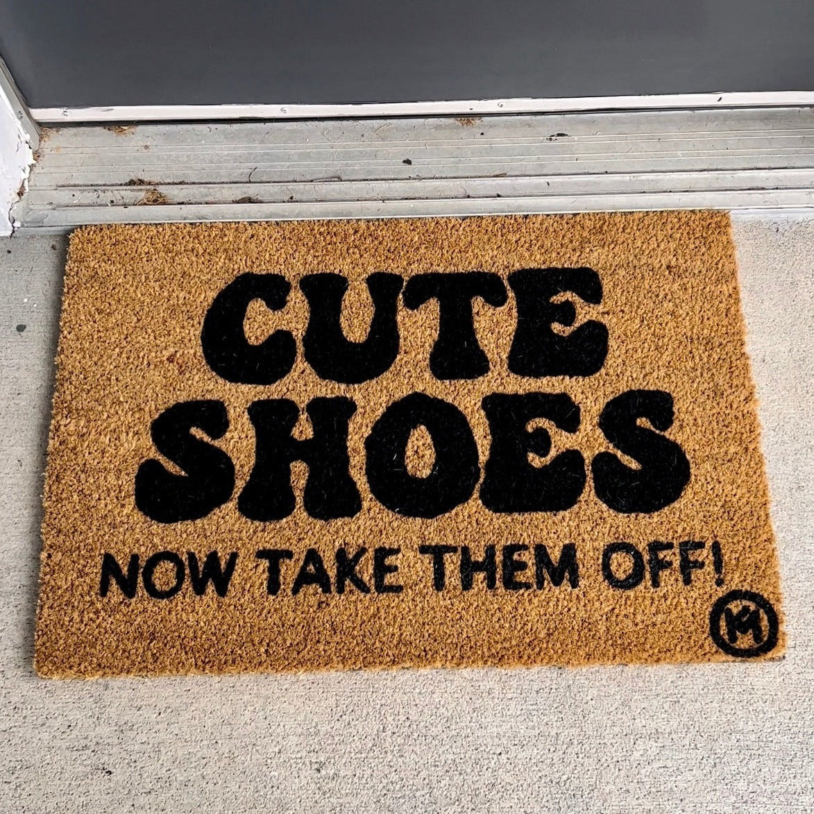 CUTE SHOES NOW TAKE THEM OFF MAT – Kicky Mats