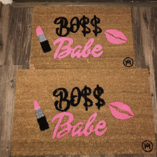 BOSS BABE MAT