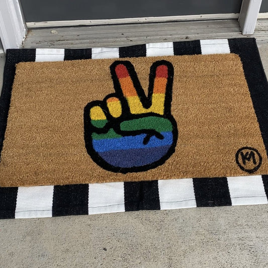 PEACE PRIDE MAT